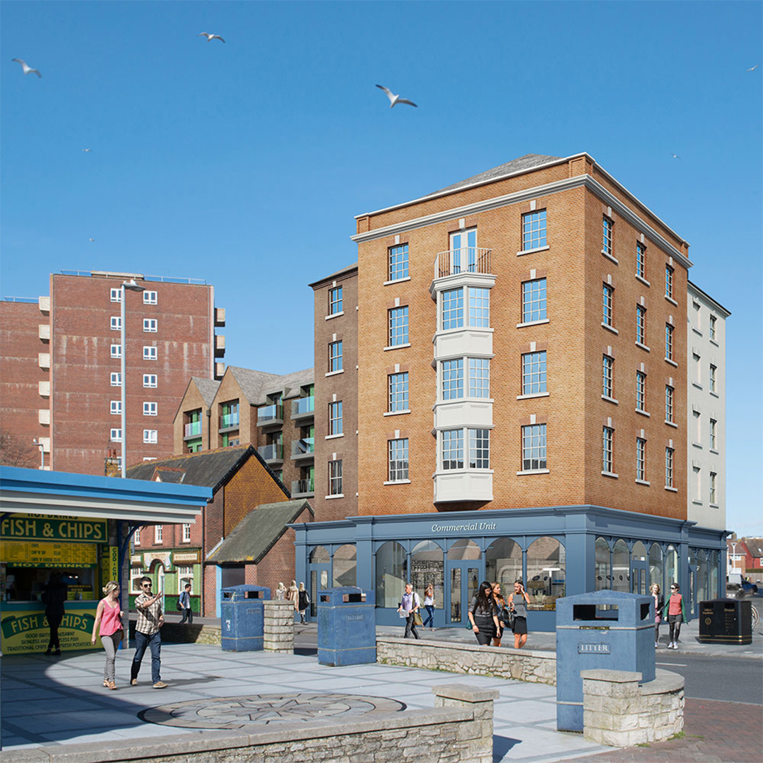 Richard Carr Properties Property | Residential Developments | Vespasian Apartments, Poole Quay, Poole, Dorset